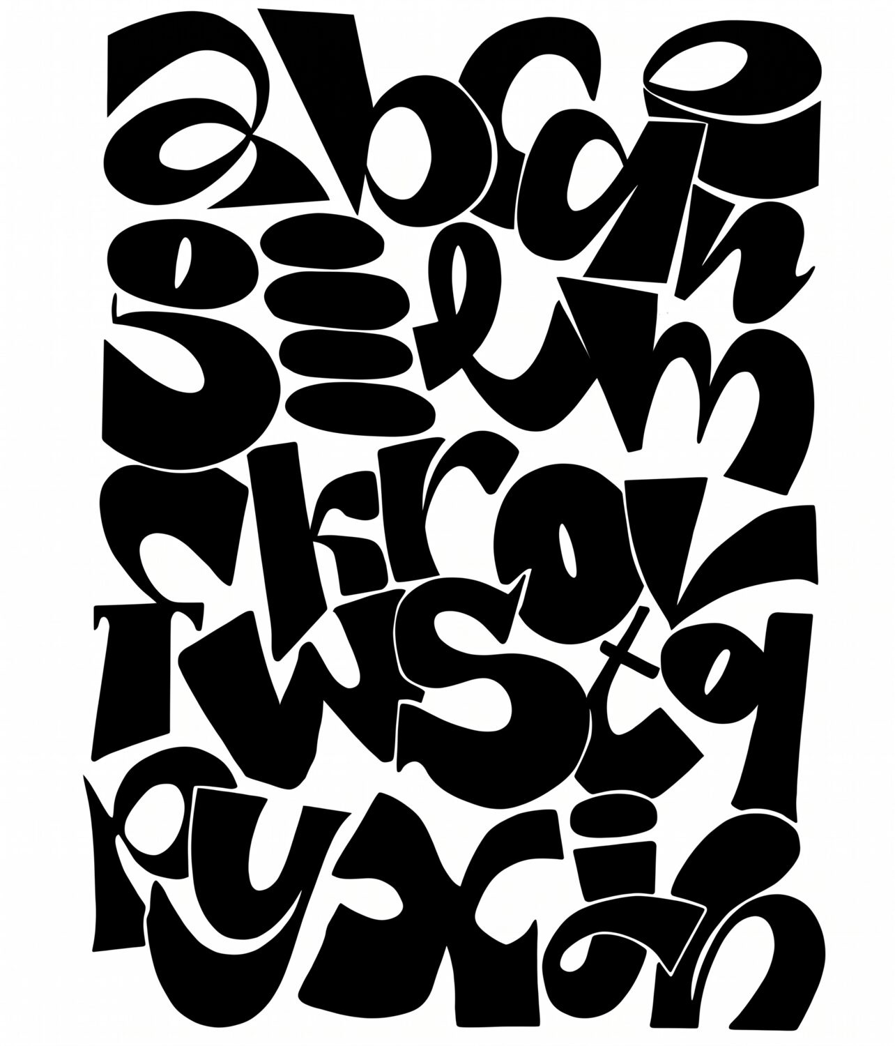 Alphabet au feutre
